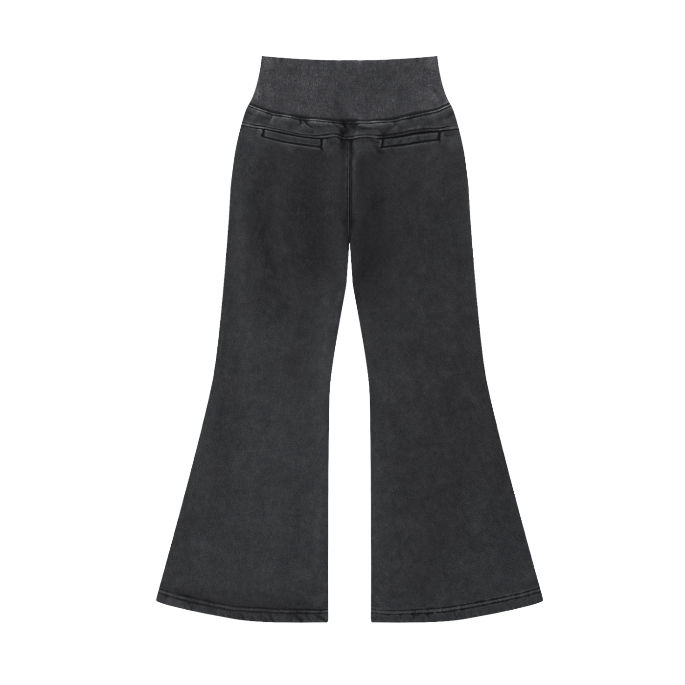 The ARĒTÉ Vintage Washed Flared Fleece Pants