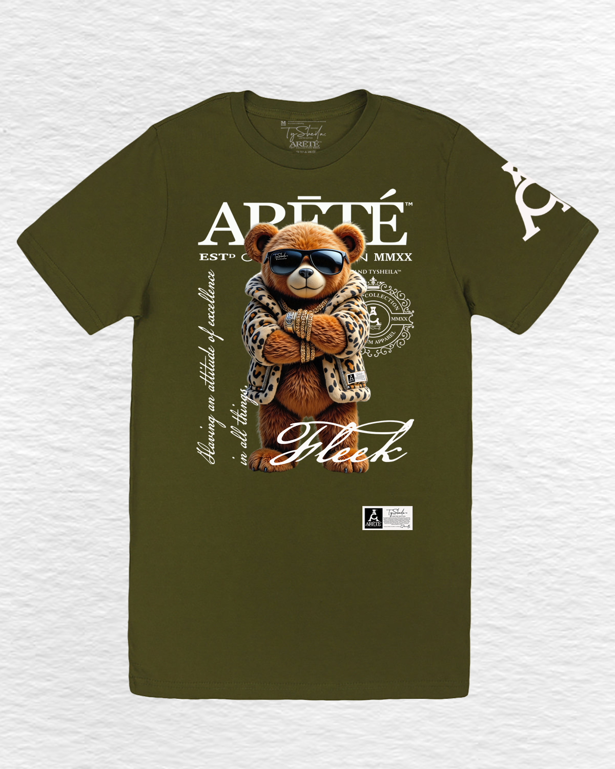The ARĒTÉ™ Bear "Mr. FLEEK" - LTD Edition Tee