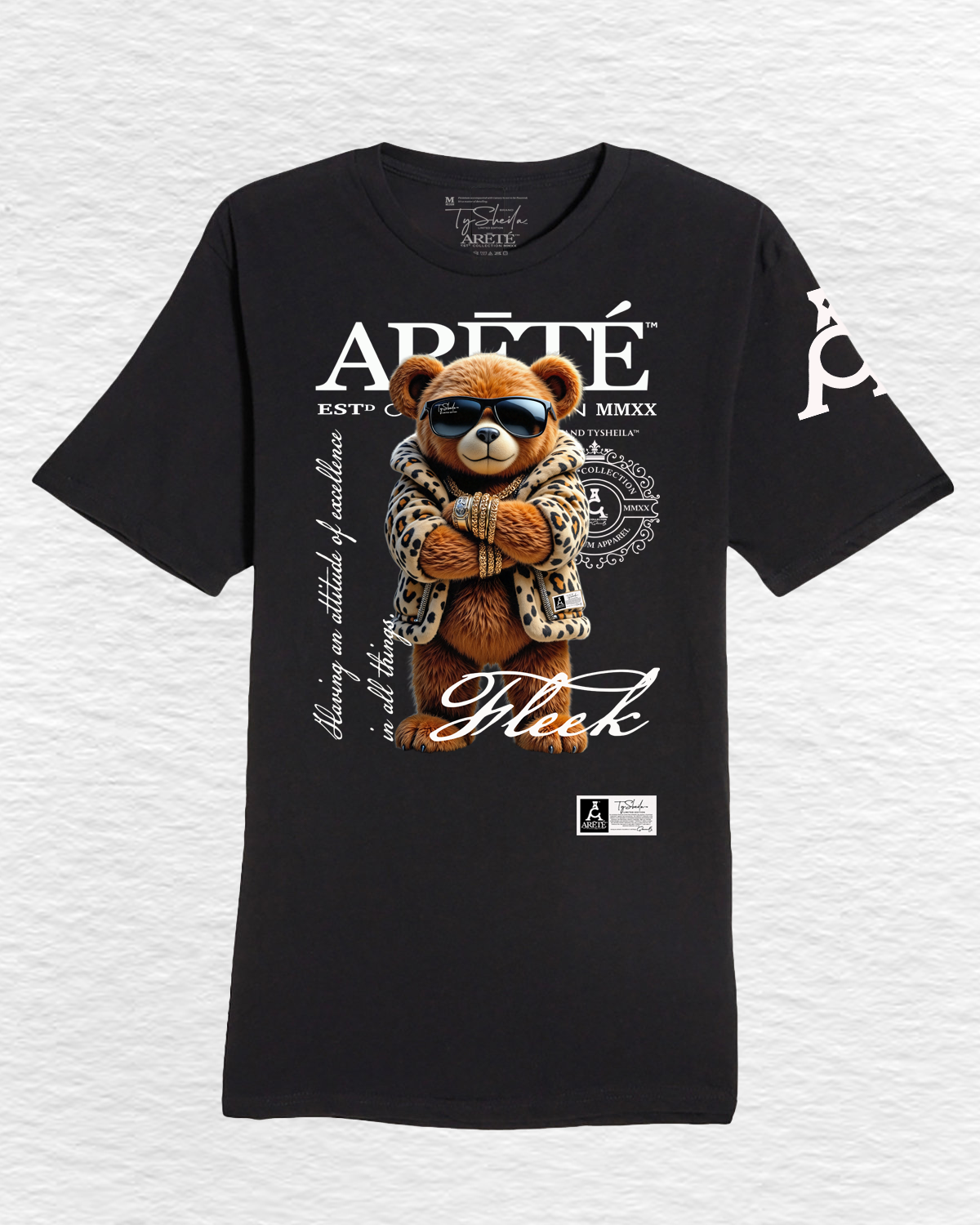 The ARĒTÉ™ Bear "Mr. FLEEK" - LTD Edition Tee