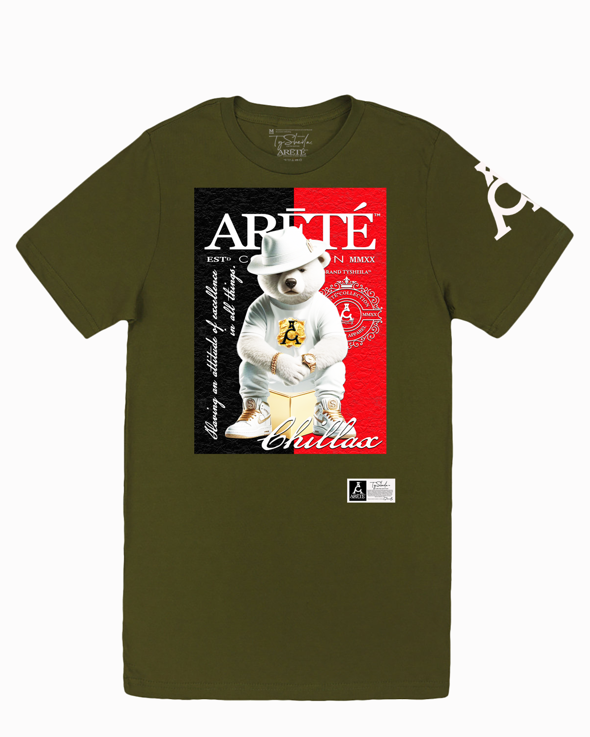 The ARĒTÉ™ Polar Bear "Mr. Chillax" - LTD Edition Tee