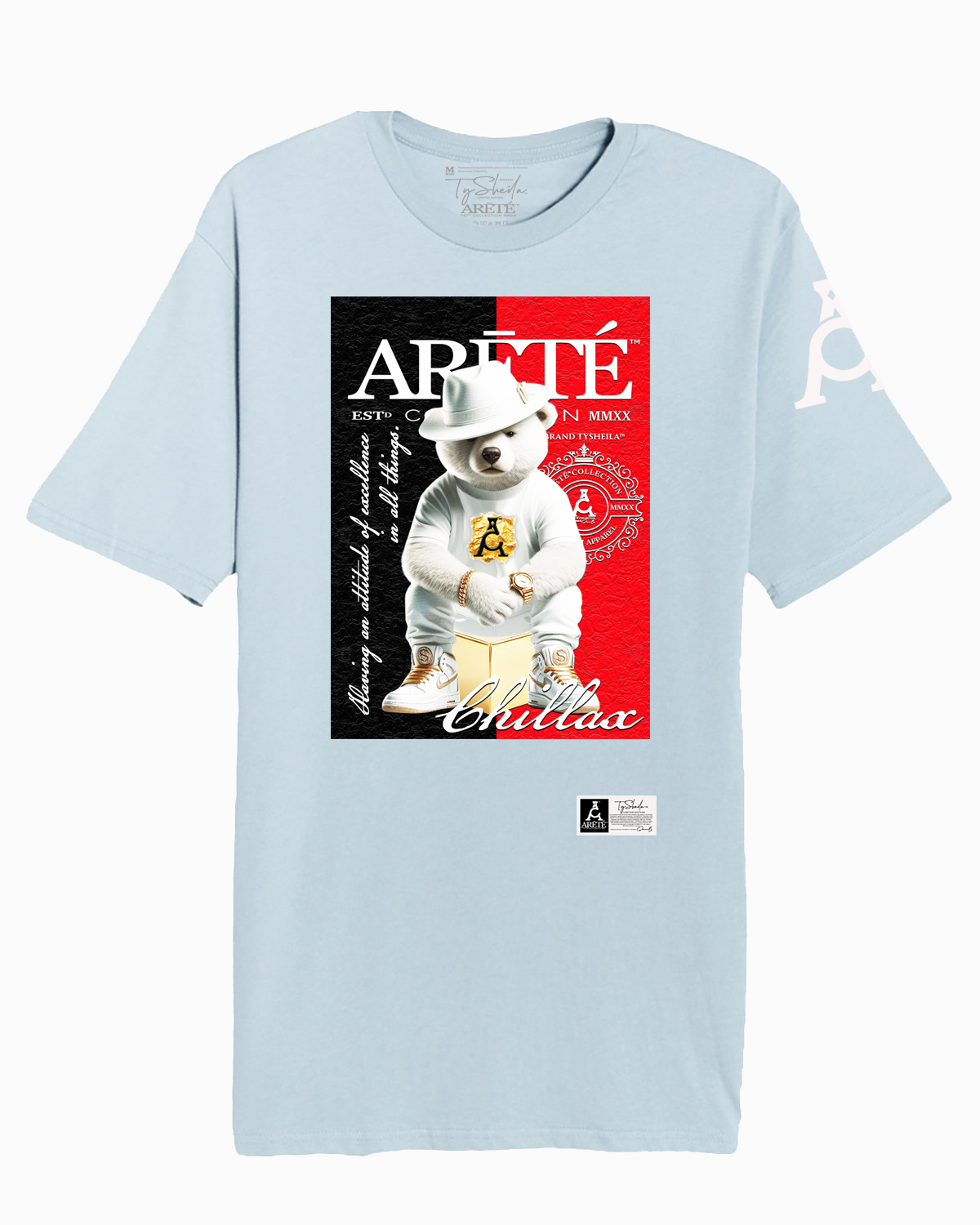 The ARĒTÉ™ Polar Bear "Mr. Chillax" - LTD Edition Tee