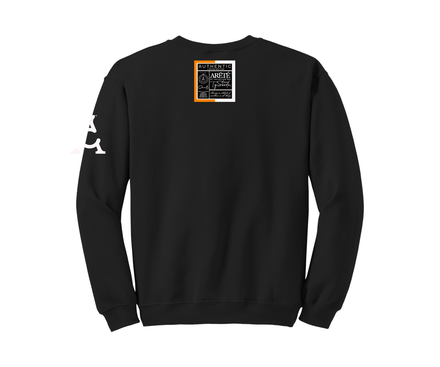 The ARĒTÉ™ Bear NiKE-Orange Sweatshirt