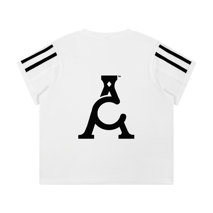ARĒTÉ™ Women's Varsity Stripe T-Shirt