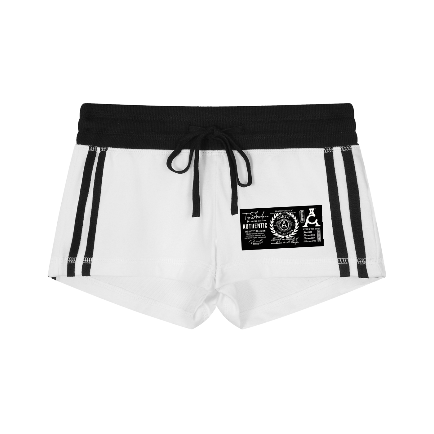 ARĒTÉ™ Women's Contrast Stripe Track Shorts