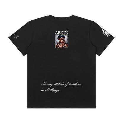 ARĒTÉ™ RICH Life Unisex Classic Crew Neck Tee