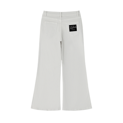 ARĒTÉ™ Women's Vintage Wash Flared Leg Jeans