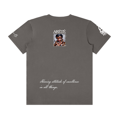 ARĒTÉ™ RICH Life Unisex Classic Crew Neck Tee