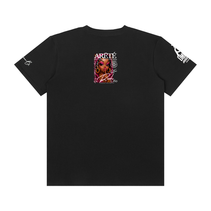 ARĒTÉ™ RICH Life Unisex Classic Crew Neck Tee