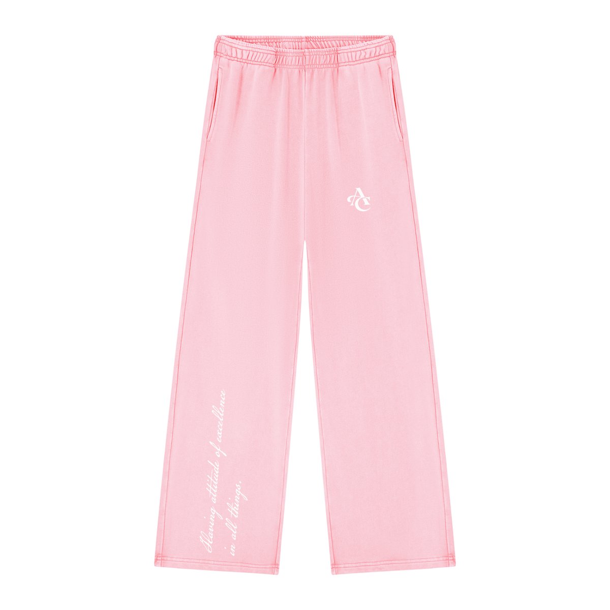 Women's Mineral Wash Straight Sweatpants