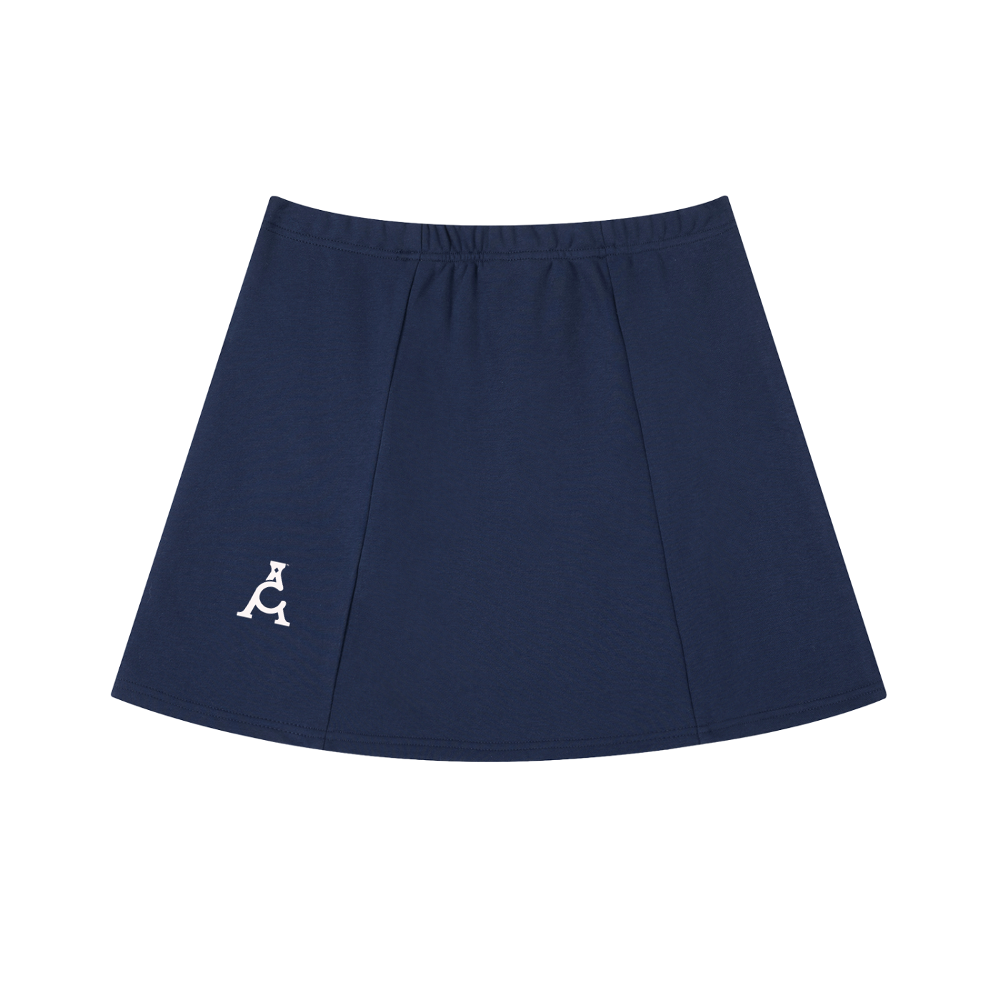 The ARĒTÉ Contrast Side Stripe Slit Skirt