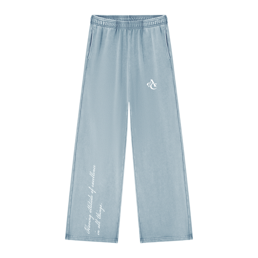 Women's Mineral Wash Straight Sweatpants