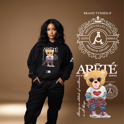 The ARĒTÉ™ Bear Girl 3 Crewneck Sweatshirt