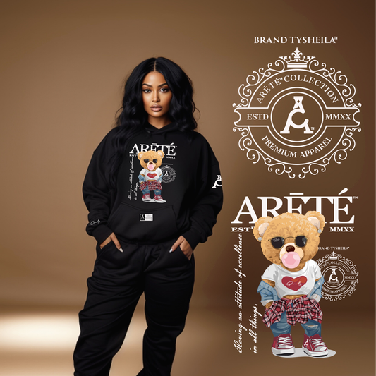 The ARĒTÉ™ Bear Girl 3 Crewneck Sweatshirt