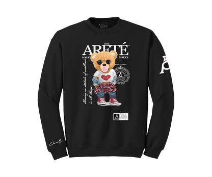 The ARĒTÉ™ Bear Girl 3 Crewneck Sweatshirt