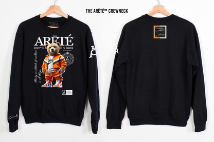 The ARĒTÉ™ Bear NiKE-Orange Sweatshirt