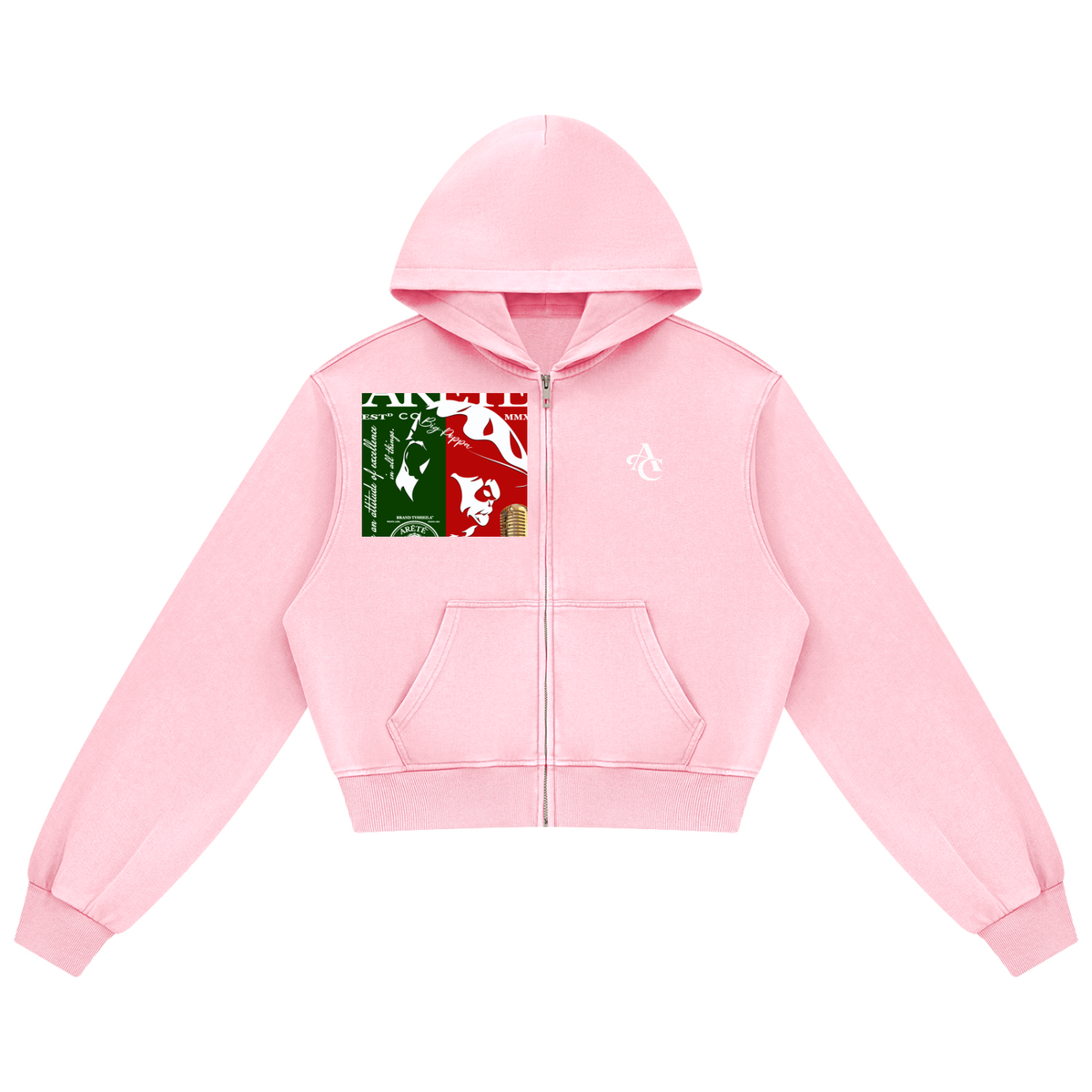 Women's Mineral Wash Full Zip Hoodie