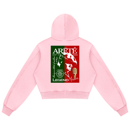 Women's Mineral Wash Full Zip Hoodie
