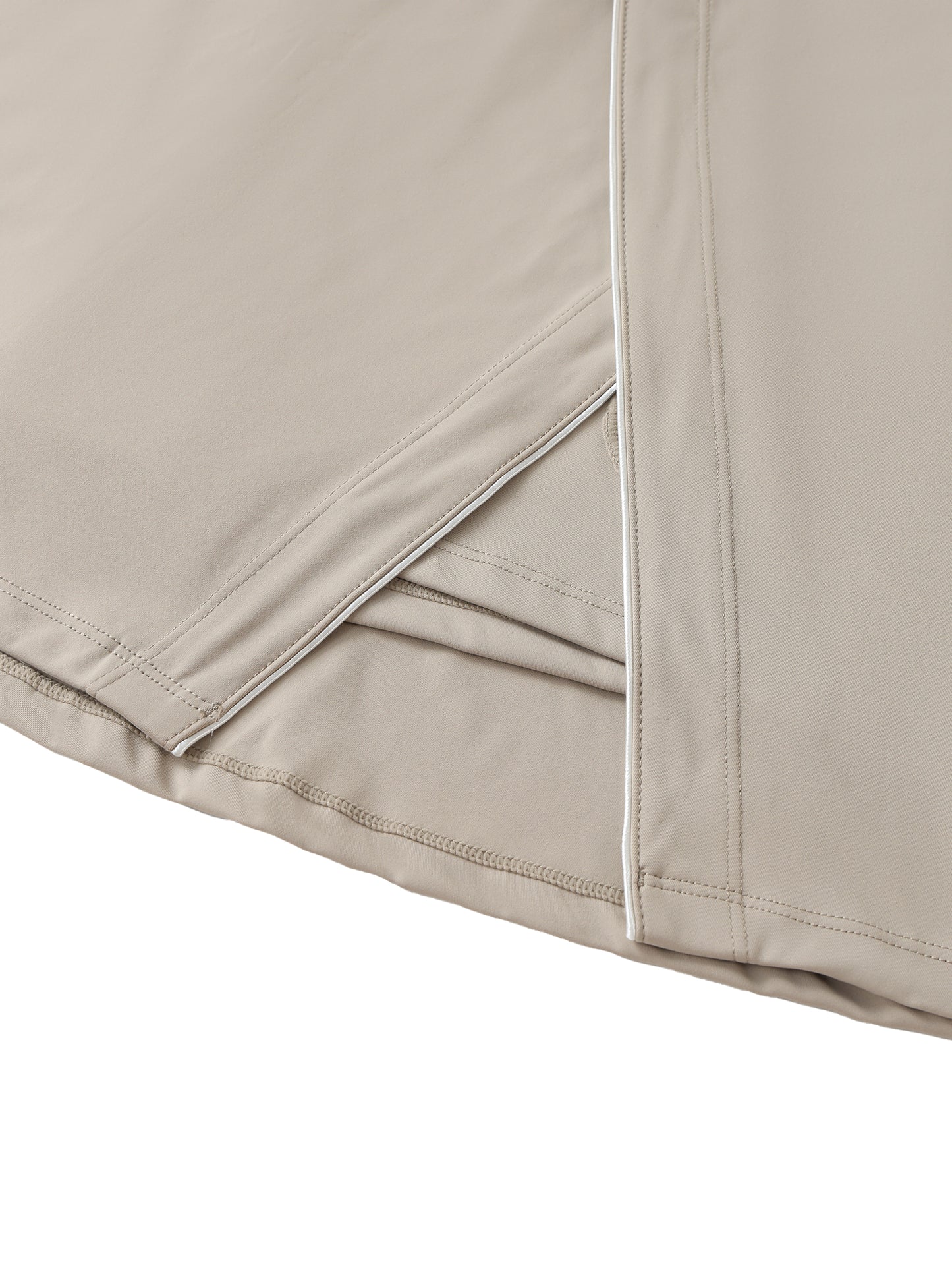 ARĒTÉ High-Waist Pocketed A-Line Skirt