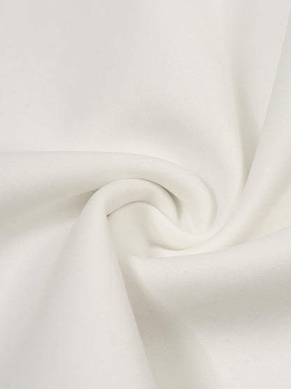 ARĒTÉ Logo Striped Waist Wide Leg Pants