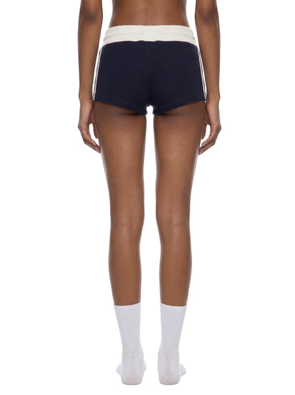 ARĒTÉ™ Women's Contrast Stripe Track Shorts